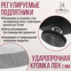 Миниатюра изображения товара Обеденный стол Millwood Олесунн D80x80x75 (бетон/металл черный)