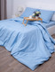 Миниатюра изображения товара Простыня Milanika Лазурит 1.5сп (поплин г/к)