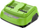 Миниатюра изображения товара Зарядное устройство для электроинструмента Greenworks G24X2C8 / 2958807