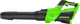 Миниатюра изображения товара Воздуходувка аккумуляторная Greenworks GD40BG3 / 2408207UH