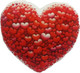 Миниатюра изображения товара Подушка-игрушка Malvina Сердце сердечки / 30.200.1