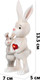 Миниатюра изображения товара Статуэтка Elan Gallery Зайка и зайчонок / 210196
