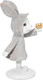 Миниатюра изображения товара Статуэтка Elan Gallery Зайка в бежевом плаще / 210198
