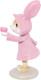 Миниатюра изображения товара Статуэтка Elan Gallery Зайка в розовом плаще / 210199