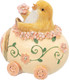 Миниатюра изображения товара Статуэтка Elan Gallery Цыпленок в яйце на колесиках / 210220
