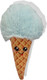 Миниатюра изображения товара Мягкая игрушка Malvina Мороженое голубое / 6.266.5