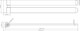 Миниатюра изображения товара Держатель для полотенца Lauter Поворотный 21TS3003 (Chrome)