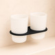 Миниатюра изображения товара Набор стаканов для зубной щетки и пасты Lauter 21SH2082 (Matt Black)