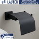 Миниатюра изображения товара Держатель для туалетной бумаги Lauter 21SH71102 (Matt Black)