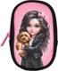 Миниатюра изображения товара Школьный рюкзак Феникс+ Брюнетка с собачкой / 68240
