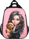 Миниатюра изображения товара Школьный рюкзак Феникс+ Брюнетка с собачкой / 68240