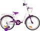 Миниатюра изображения товара Детский велосипед Novatrack Butterfly / 207BUTTERFLY.WVL23 (белый/фиолетовый, разобранный, в коробке)