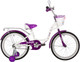 Миниатюра изображения товара Детский велосипед Novatrack Butterfly / 207BUTTERFLY.WVL23 (белый/фиолетовый, разобранный, в коробке)