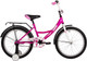 Миниатюра изображения товара Детский велосипед Novatrack Vector 20 / 203VECTOR.PR5 (фуксия, разобранный, в коробке)