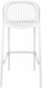 Миниатюра изображения товара Стул пластиковый Sheffilton SHT-S182-1 / 284943 (пластик/пластик, белый)