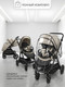 Миниатюра изображения товара Детская прогулочная коляска Amarobaby Somnium / AB25-10SOMNIUM/03 (бежевый)