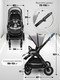 Миниатюра изображения товара Детская прогулочная коляска Amarobaby Somnium / AB25-10SOMNIUM/11 (серый)