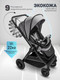 Миниатюра изображения товара Детская прогулочная коляска Amarobaby Somnium / AB25-10SOMNIUM/11 (серый)