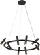 Миниатюра изображения товара Люстра Kinklight Верония 07613-8A.19 (черный)