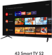 Миниатюра изображения товара Телевизор Haier 43 Smart TV S2