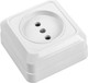 Миниатюра изображения товара Розетка General Lighting Альфа 477006 (белый)