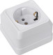 Миниатюра изображения товара Розетка General Lighting Альфа 477007 (белый)