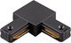 Миниатюра изображения товара Коннектор для шинопровода JAZZway PTR P CL-BL / 5052116 (черный)