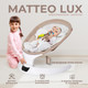 Миниатюра изображения товара Детский шезлонг Sweet Baby Matteo Lux (бежевый)