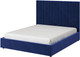Миниатюра изображения товара Каркас кровати Bravo Мебель Харви 160х200 Стандарт 3 Вариант (глубокий синий)