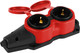 Миниатюра изображения товара Колодка удлинителя ЭРА KX-2e-RED-IP44 / Б0068443