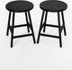 Миниатюра изображения товара Набор табуретов Stal-Massiv SMH-245 (2шт, черный/черный)