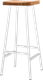 Миниатюра изображения товара Табурет барный Stal-Massiv HALLS-М78 (дуб натуральный/белый)
