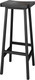 Миниатюра изображения товара Табурет барный Stal-Massiv HALLS-М78 (черный/черный)