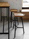 Миниатюра изображения товара Табурет барный Stal-Massiv PopART-65 (дуб натуральный/черный)