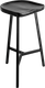 Миниатюра изображения товара Табурет барный Stal-Massiv PopART-78 (черный/черный)