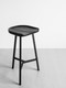 Миниатюра изображения товара Табурет барный Stal-Massiv PopART-78 (черный/черный)