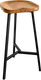 Миниатюра изображения товара Табурет барный Stal-Massiv PopART-78 (дуб натуральный/черный)