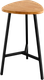 Миниатюра изображения товара Табурет барный Stal-Massiv Delta-63 (дуб натуральный/черный)