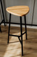 Миниатюра изображения товара Табурет барный Stal-Massiv Delta-63 (дуб натуральный/черный)