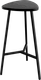 Миниатюра изображения товара Табурет барный Stal-Massiv Delta-76 (черный/черный)