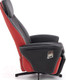 Миниатюра изображения товара Кресло-реклайнер Halmar Camaro (черный/красный)