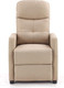 Миниатюра изображения товара Кресло-реклайнер Halmar Felipe (бежевый)