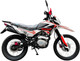 Миниатюра изображения товара Мотоцикл Rockot ZR250 21/18 ЭПТС (белый/красный)
