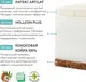 Миниатюра изображения товара Детская кроватка Pituso Tip-Top с матрасом Plitex EcoDream