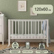 Миниатюра изображения товара Детская кроватка СКВ 3190111 с матрасом Mio Tesoro NewBorn