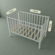 Миниатюра изображения товара Детская кроватка СКВ 3190111 с матрасом Mio Tesoro NewBorn