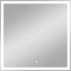 Миниатюра изображения товара Зеркало Континент Clamm Led 70x70 (с подогревом)