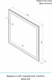Миниатюра изображения товара Зеркало Континент Clamm Led 80x70 (с подогревом)