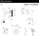 Миниатюра изображения товара Душевая система со смесителем Whitecross Y YSET11TOPNIB (брашированный никель)