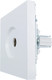 Миниатюра изображения товара Розетка Lezard Zima 704-0288-130 (белый)